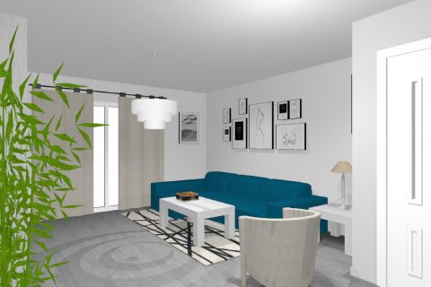 Mueble 3 Decoración Salón REF-026