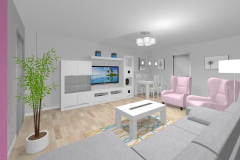 Mueble 3 Decoración Salón REF-027