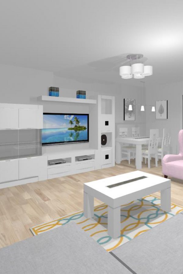 Mueble 3 Decoración Salón REF-027