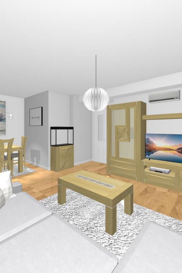Mueble 3 Decoración Salón REF-031