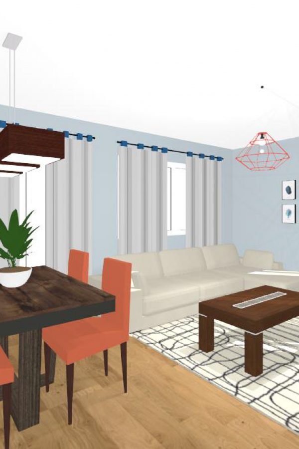 Mueble 3 Decoración Salón REF-030