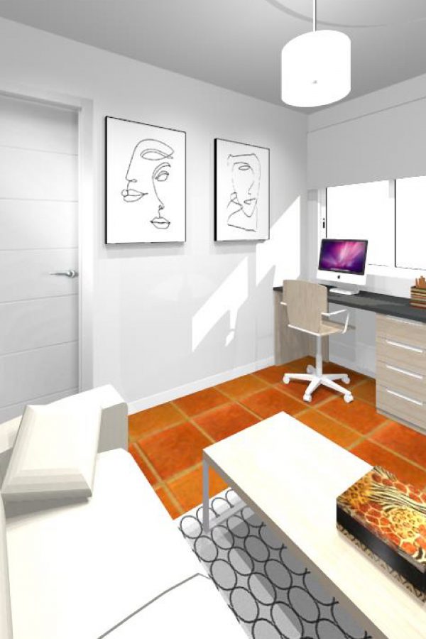 Mueble 3 Decoración Despacho REF-033