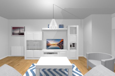 Mueble 3 Decoración Salón REF-036